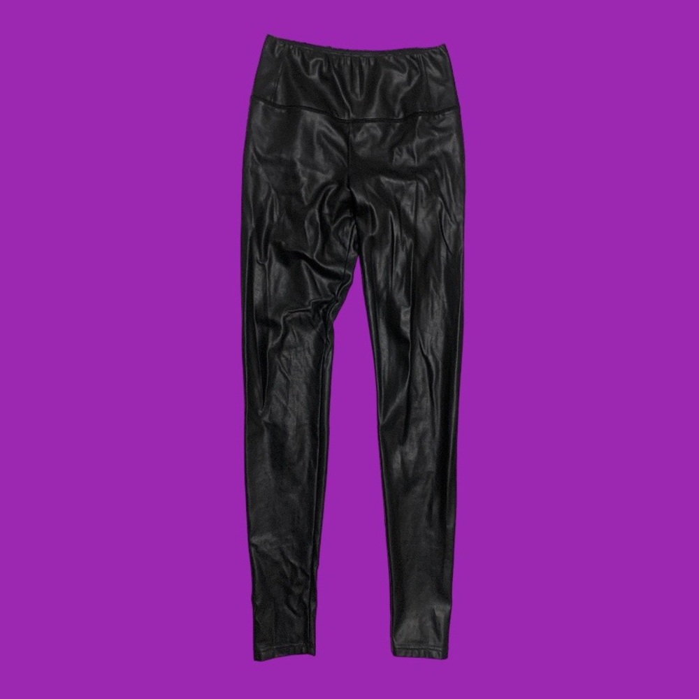 Aritzia Wilfred Free Daria Leather Pant High Waist Vegan Legging Rock Sexy Chic